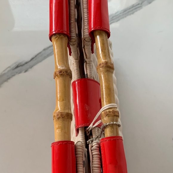 Jeanne Lottie straw clutch - Picture 6 of 13